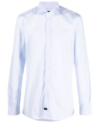 Fay Cutaway Collar Cotton Shirt
