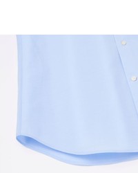 Uniqlo Easy Care Slim Fit Broadcloth Long Sleeve Shirt