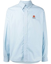 Kenzo Embroidered Logo Long Sleeve Shirt