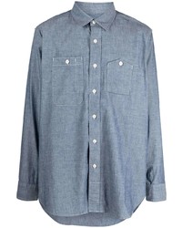 Engineered Garments Extended Sleeve Cotton Shirt