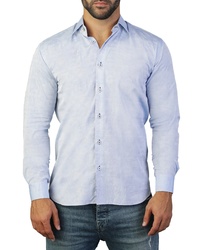 Maceoo Fibonacci Cone Regular Fit Cotton Sport Shirt