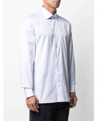 Ermenegildo Zegna Fine Stripe Cotton Shirt