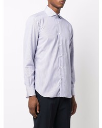 Barba Fine Vertical Stripe Shirt