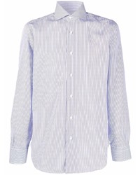 Barba Fine Vertical Stripe Shirt