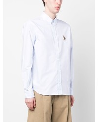 MAISON KITSUNÉ Fox Patch Long Sleeve Shirt