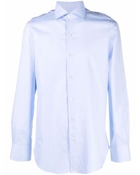 Finamore 1925 Napoli French Collar Long Sleeve Shirt