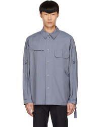 Helmut Lang Gray Nylon Shirt