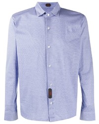 Mp Massimo Piombo Horizontal Striped Longsleeved Shirt