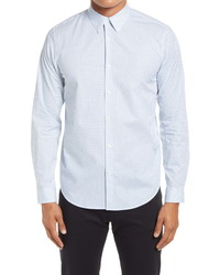 Theory Irving Slim Fit Microdot Button Up Shirt