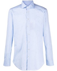 Etro Jacquard Longsleeved Cotton Shirt