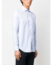 Canali Logo Charm Cotton Shirt