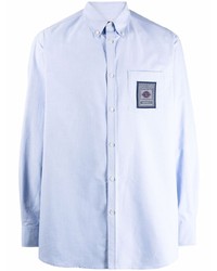 Valentino Logo Patch Long Sleeve Shirt