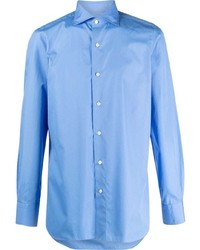 Finamore 1925 Napoli Long Sleeve Buttoned Shirt