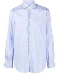 Barba Long Sleeve Cotton Blend Shirt