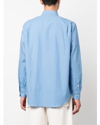 Auralee Long Sleeve Cotton Shirt