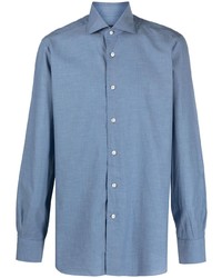 Barba Long Sleeve Cotton Shirt