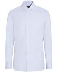 Zegna Long Sleeve Cotton Shirt