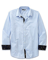 Murano Long Sleeve Cotton Slim Dobby Sportshirt