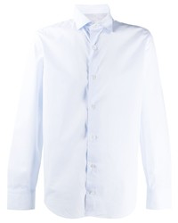 Eleventy Long Sleeve Fitted Shirt