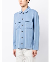Lardini Long Sleeve Knitted Shirt