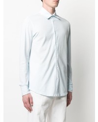 Malo Long Sleeved Cotton Shirt