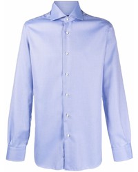 Barba Long Sleeved Cotton Shirt