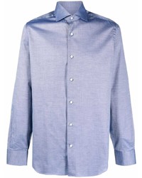 Barba Long Sleeved Cotton Shirt