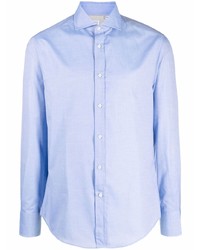 Brunello Cucinelli Long Sleeved Cotton Shirt