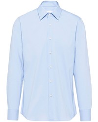 Prada Long Sleeved Cotton Shirt