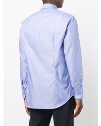 Etro Long Sleeved Embroidered Logo Shirt