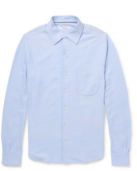 Loro Piana Cotton Blend Piqu Shirt