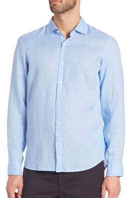 michael kors tailored fit shirt