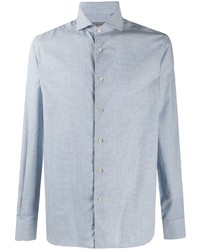 Corneliani Micro Check Cotton Shirt
