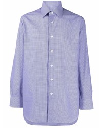 Brioni Micro Pattern Cotton Shirt