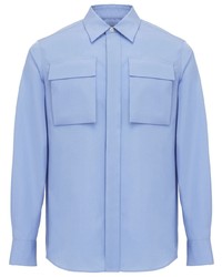Alexander McQueen Military Pocket Cotton Shirt