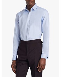 Burberry Modern Fit Double Cuff Cotton Shirt