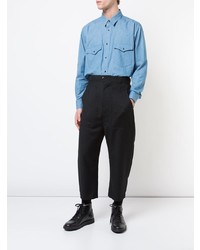 Julien David Patch Pocket Shirt