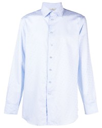 Etro Patterned Jacquard Cotton Shirt