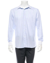 Canali Plaid Button Up