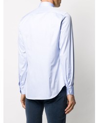 Canali Plain Cutaway Collar Shirt