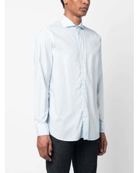 Lardini Plain Long Sleeve Cotton Shirt