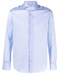 Kiton Plain Weave Long Sleeve Shirt
