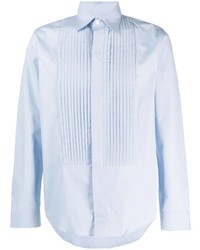 FURSAC Pleated Detail Cotton Shirt