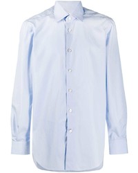 Kiton Pointed Collar Cotton Shirt