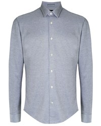 BOSS Pointed Collar Cotton Shirt