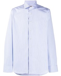 Canali Pointed Collar Cotton Shirt