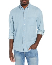 Faherty Regular Fit Pacific Doublecloth Sport Shirt