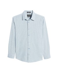 Nordstrom Regular Fit Stretch Cotton Button Upshirt