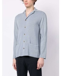 Lardini Ribbed Knit Shirt