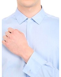Slim Fit Cotton Pinpoint Shirt